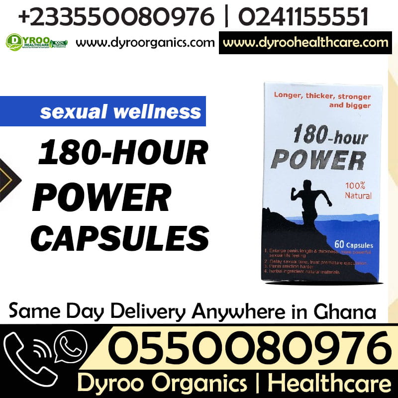 180-Hour Power Capsules Ghana