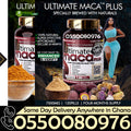 Dyroo Naturals Ultimate Maca Pills bottle with white capsules and label, placed on a clean white background.