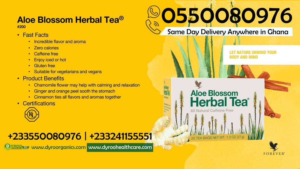Aloe Blossom Herbal Tea Kumasi