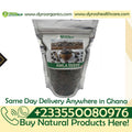 Raw organic Amla seeds in a 200-gram pack from Dyroo Naturals, showing small, greenish seeds in a clear container.