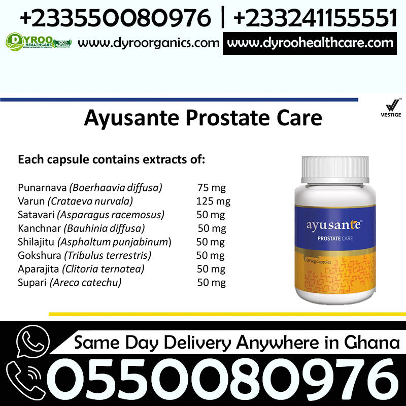 Ayusante Prostate Care ingredients
