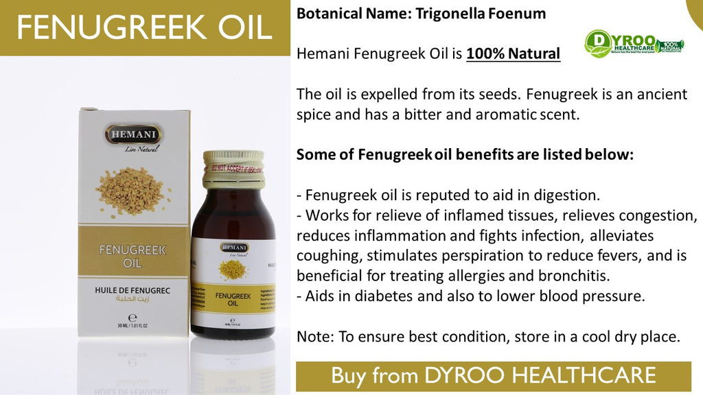 Benefits of Fenugreek Oil