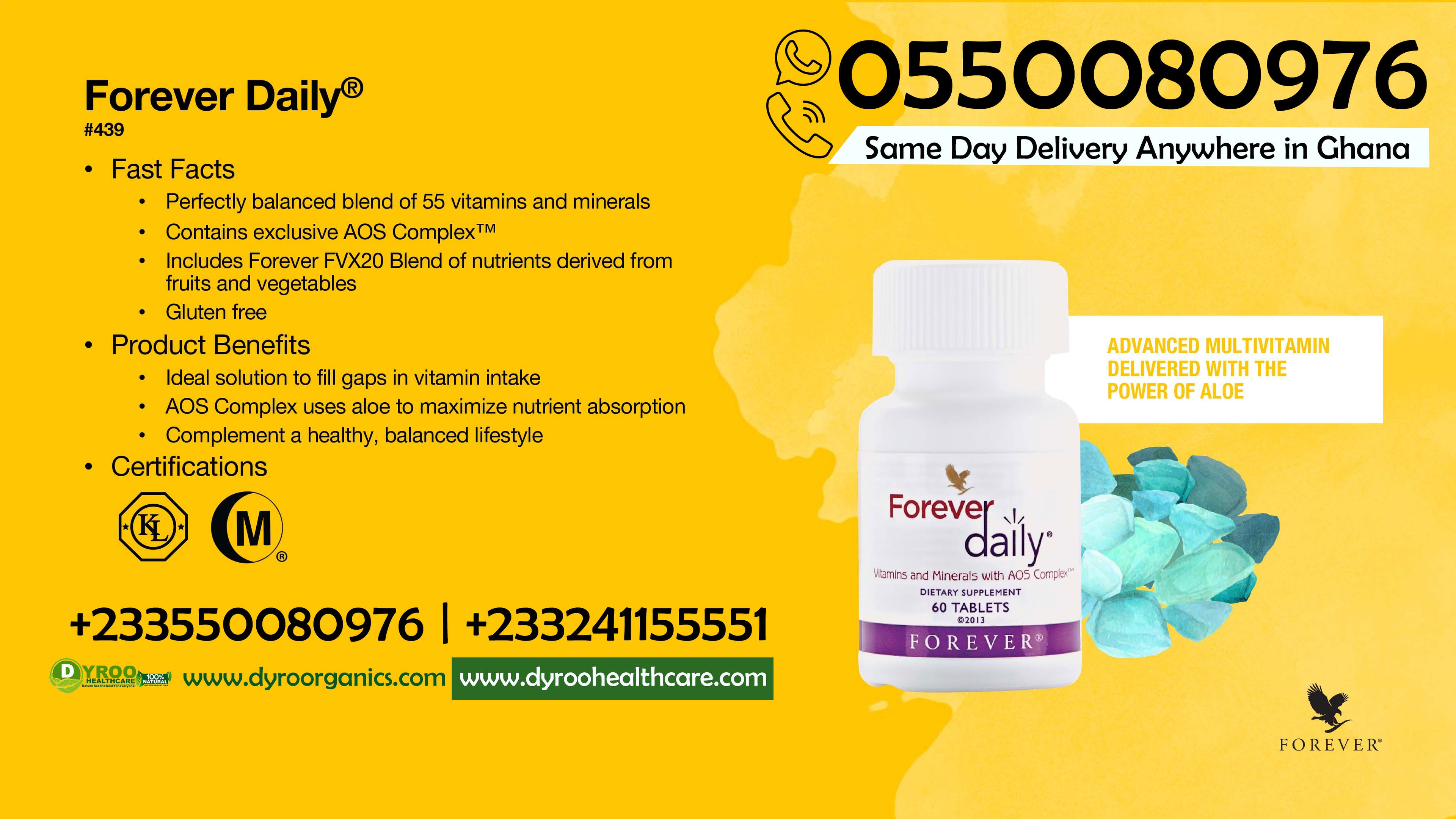 Benefits of Forever Daily