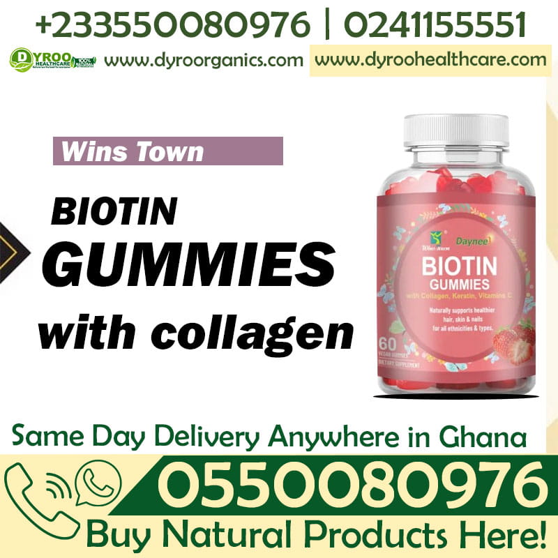 Biotin Gummies with Collagen, Keratin & Vitamin C
