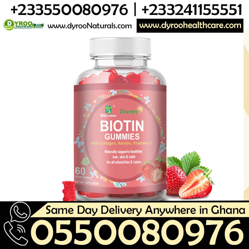 Biotin Gummies with Collagen, Keratin & Vitamin C