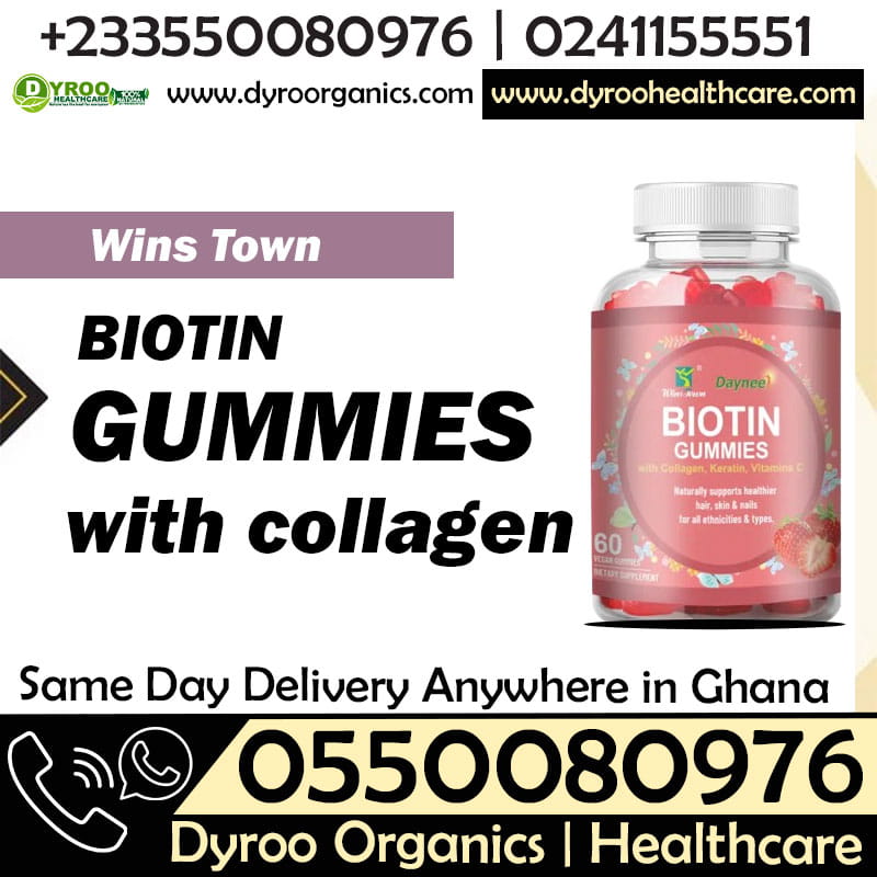 Biotin Gummies with Collagen, Keratin & Vitamin C