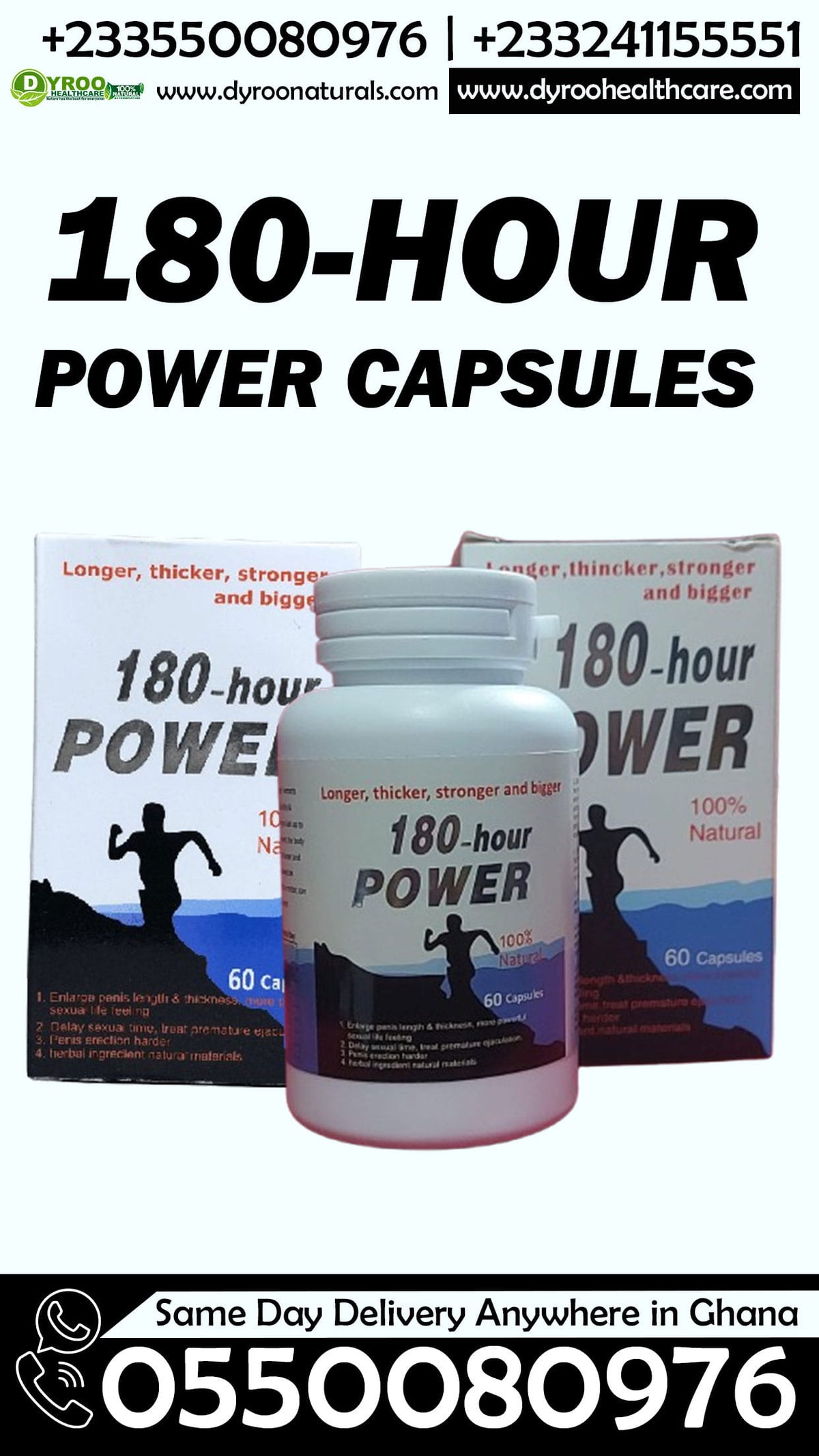 Buy 180-Hour Power Capsules Tamale