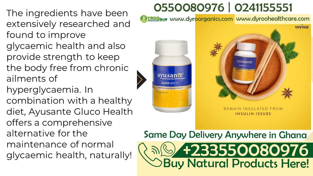 Buy Ayusante Glucohealth in Ghana
