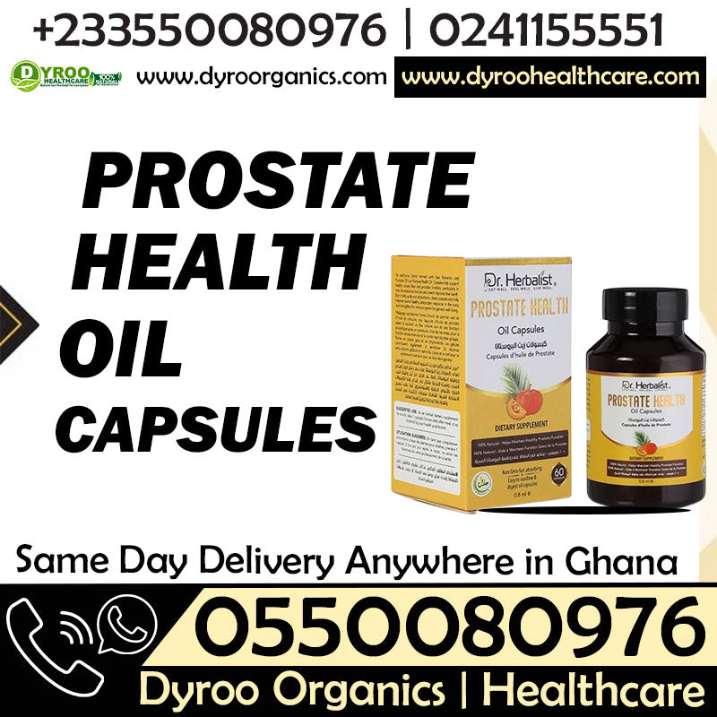 Buy Dr. Herbalist Prostate Health Oil Capsules in Ghana