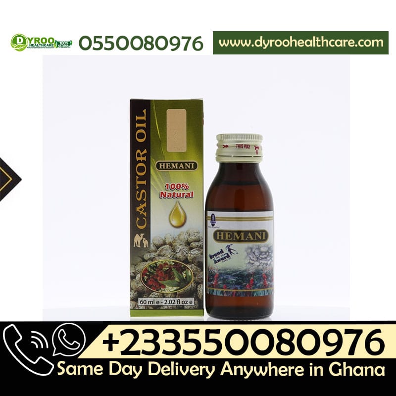 Buy Hemani Castor Oil 60ml in Ghana