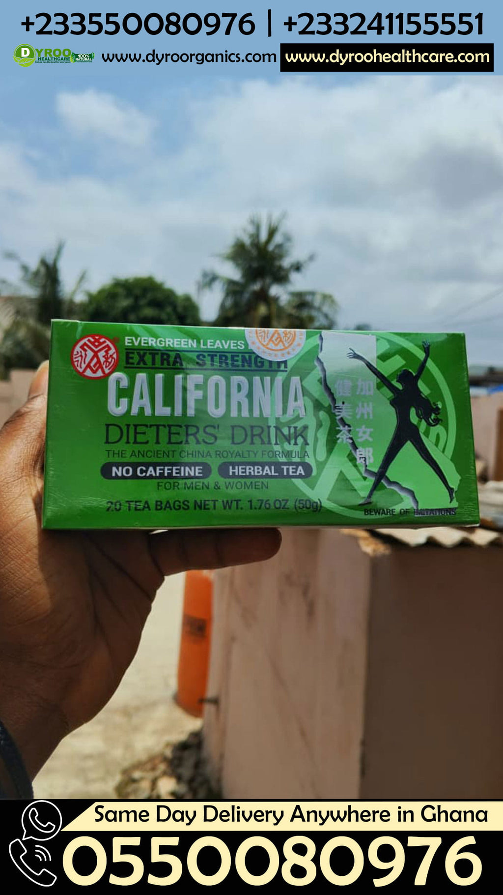 California Tea in Kumasi