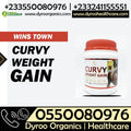Duozi Curvy Weight Gain Powder by Dyroo Naturals in a 450g organic powder package, showcasing the product container and label.