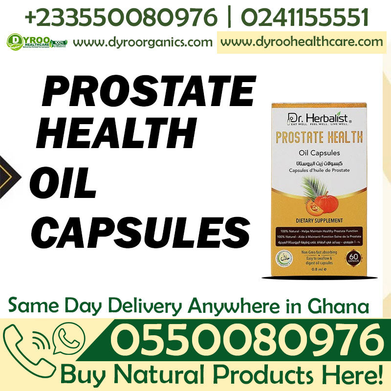 Dr. Herbalist Prostate Health Oil Capsules