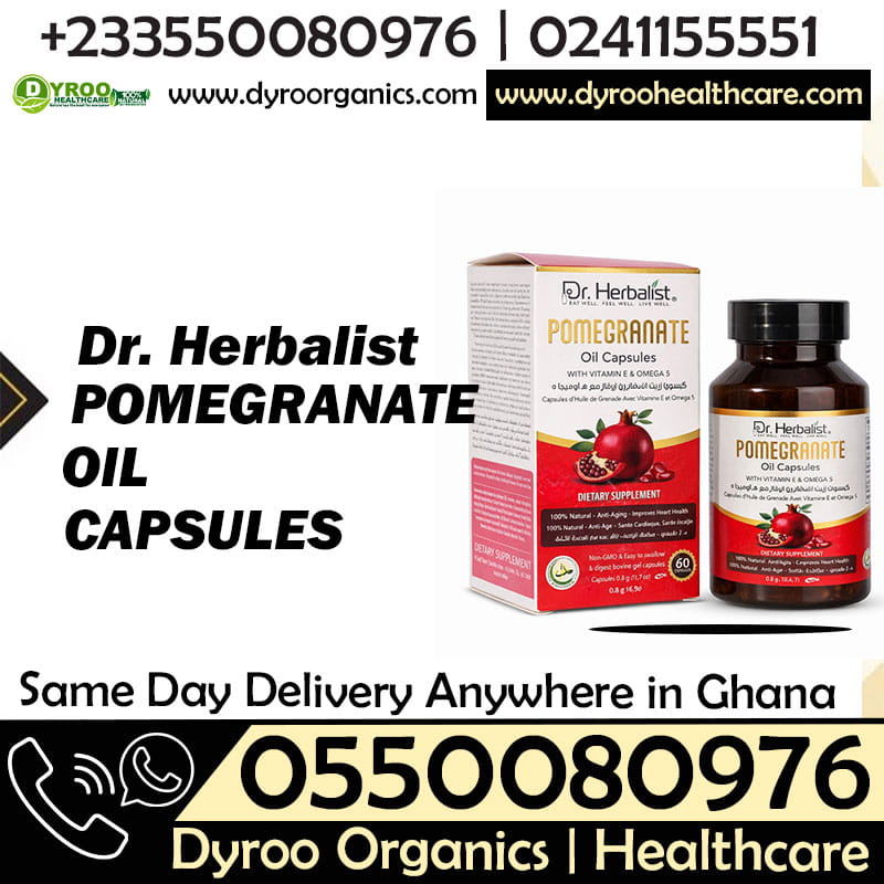 Dr Herbalist Pomegranate Oil Capsules