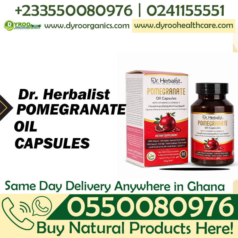 Dr Herbalist Pomegranate Oil Capsules