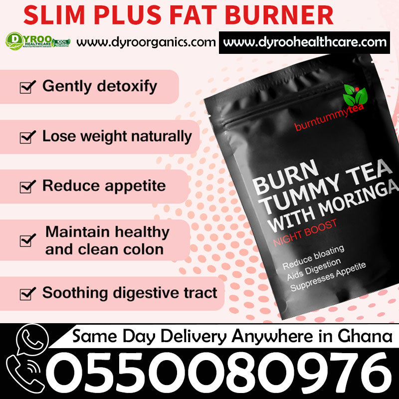 A cup of Dyroo Naturals Flat Tummy Tea with Moringa, showcasing the herbal tea's vibrant green color in a clear glass mug.