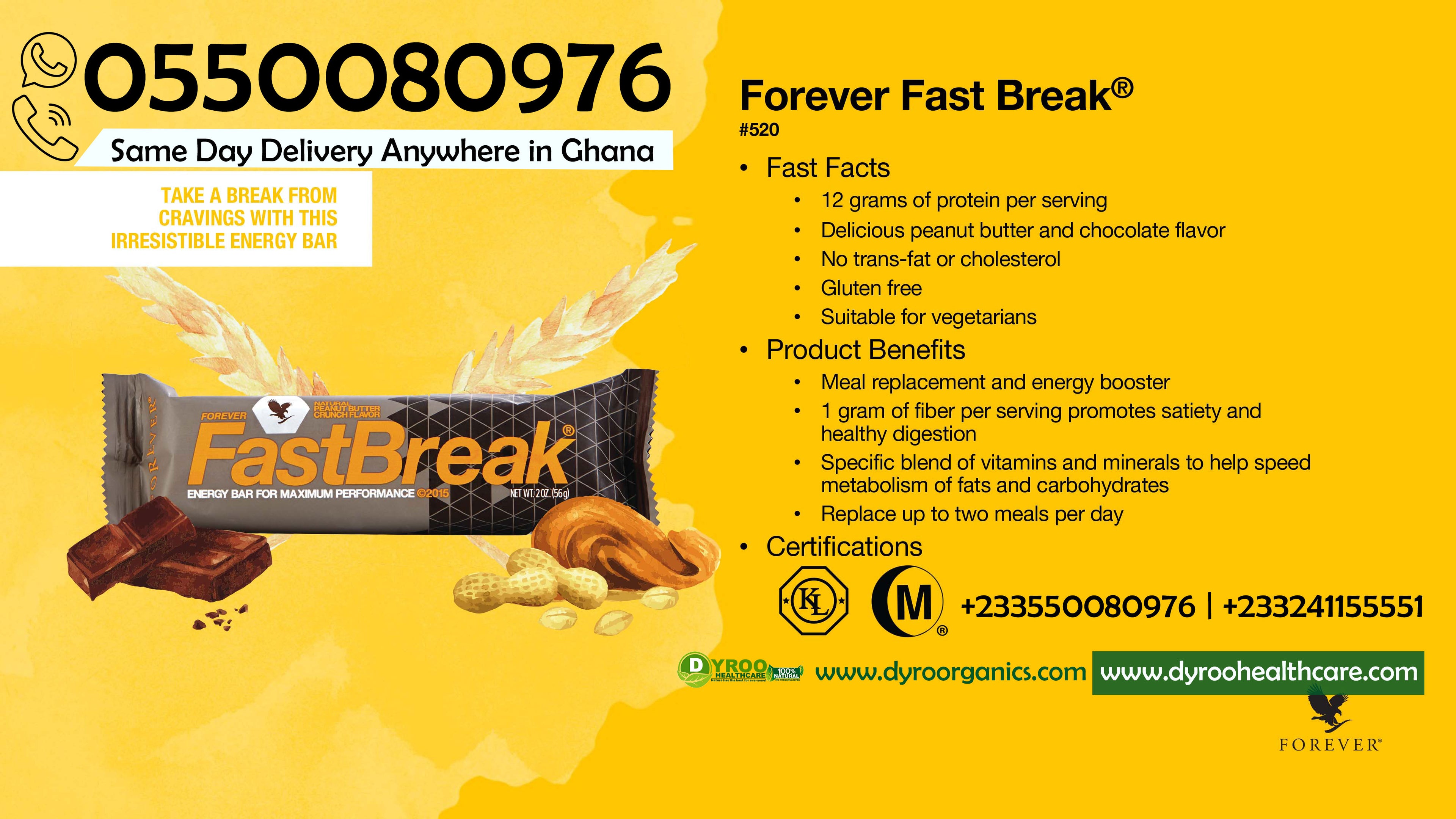 Forever FastBreak Benefits