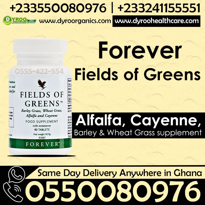 Forever Living Fields of Greens Ghana