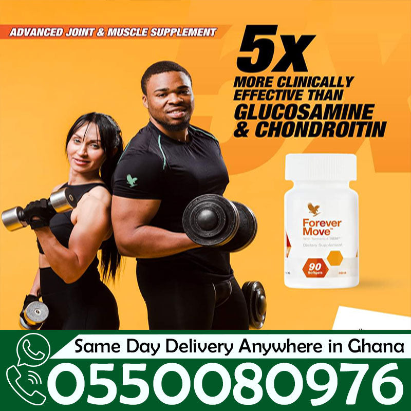 Dyroo Naturals Forever Living Move Joints and Mobility supplement bottle with capsules, promoting joint health and flexibility.