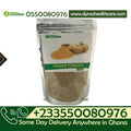 Organic ginger powder from Dyroo Naturals in a 200g package, showing the fine, raw ginger spice in a clear container.