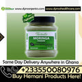 Organic Dr Herbalist Moringa Powder by Dyroo Naturals in a 100g package, showing vibrant green powder in a clear container.