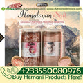 Pink Himalayan rock salt from Hemani, 400g package, showcasing coarse pink salt crystals with natural mineral-rich appearance.