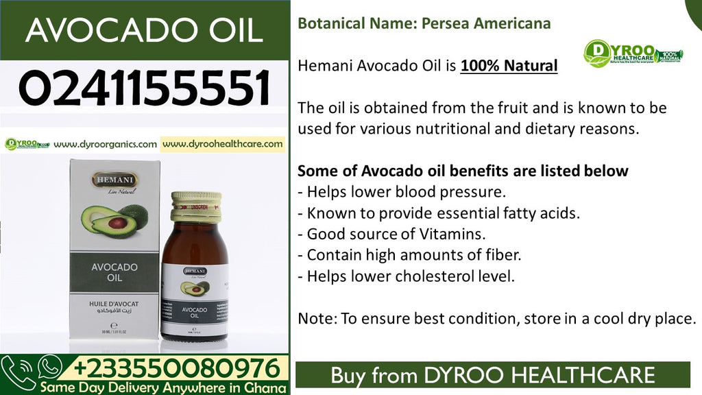 Hemani Avocado Oil Benefits