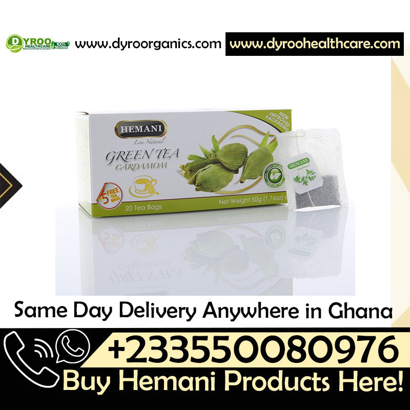 Hemani Green Tea Cardamom in Accra