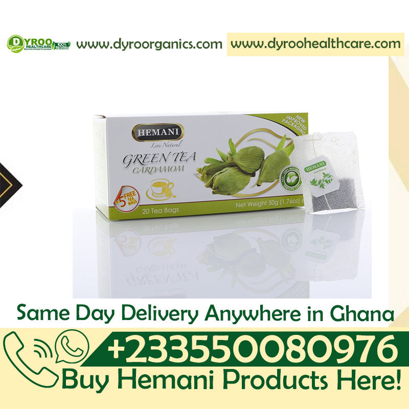 Hemani Green Tea Cardamom in Kumasi