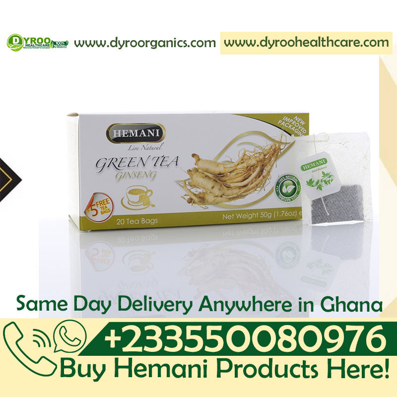 Hemani Green Tea Ginseng