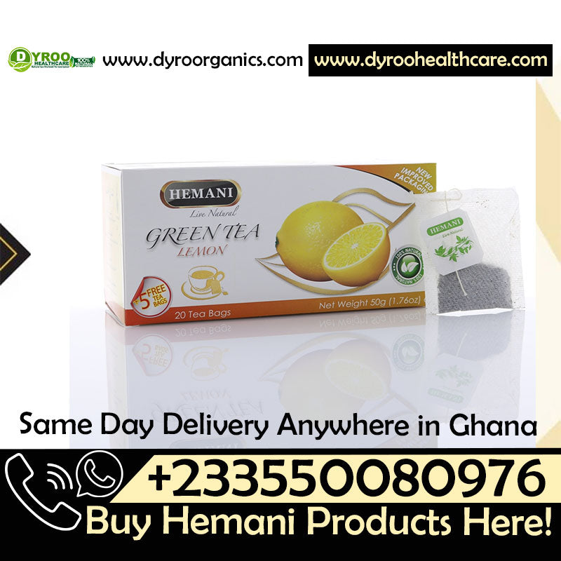 Hemani Green Tea Lemon in Accra