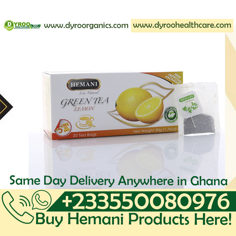 Hemani Green Tea Lemon in Ghana