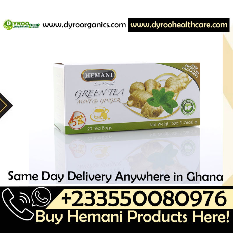 Hemani Green Tea Mint & Ginger in Accra