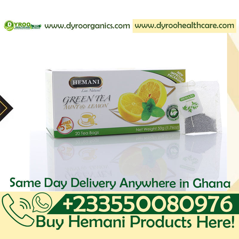 Hemani Green Tea Mint & Lemon Accra