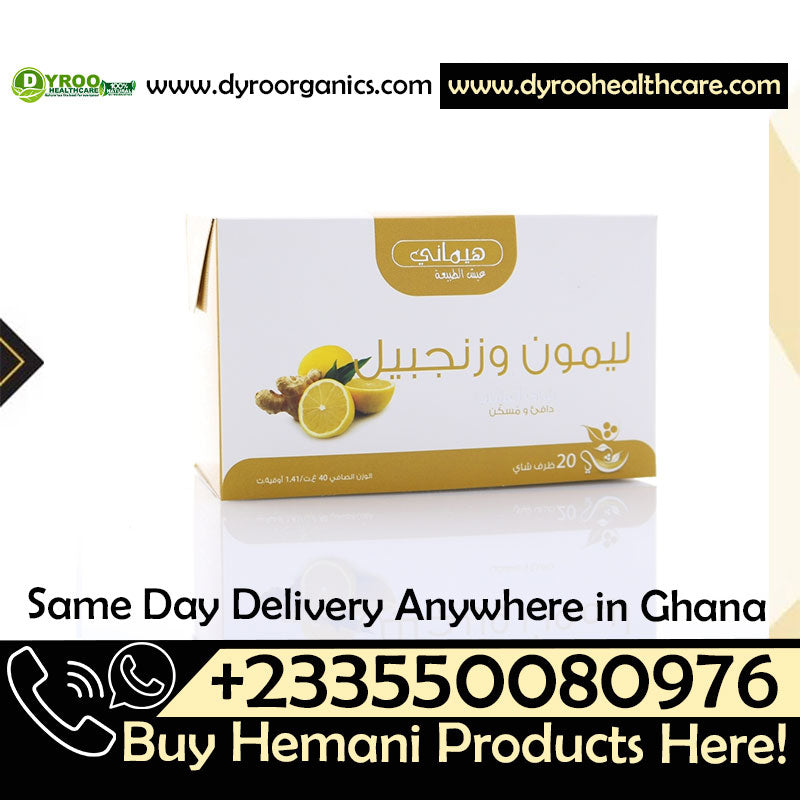 Hemani Lemon Ginger Tea Ghana