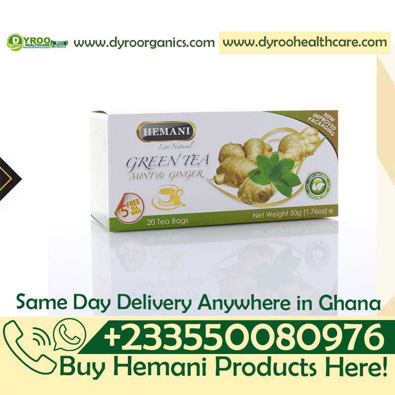 Hemani Mint & Ginger Green Tea in Kumasi