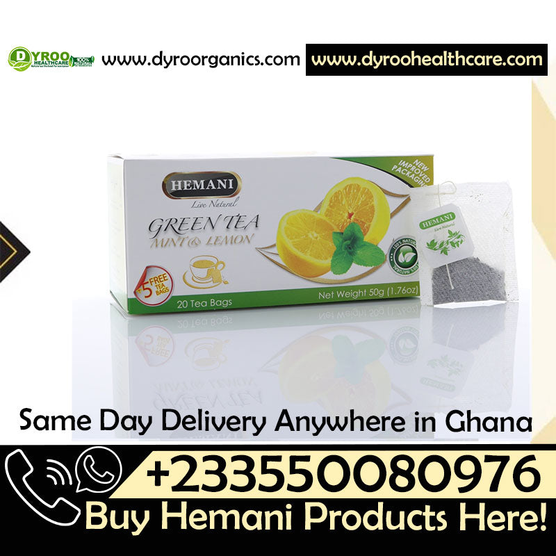 Hemani Mint & Lemon Green Tea