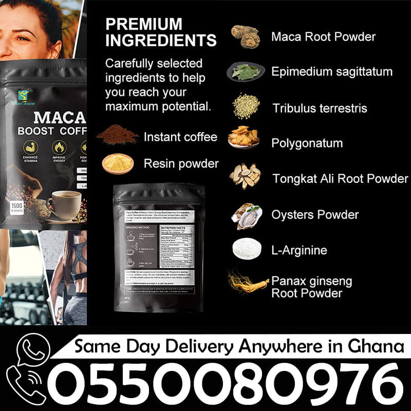Maca Boost Coffee in Kumasi