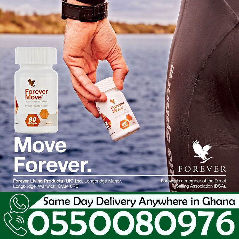 Dyroo Naturals Forever Move 120 softgels bottle, close-up of the supplement container with softgel capsules visible.