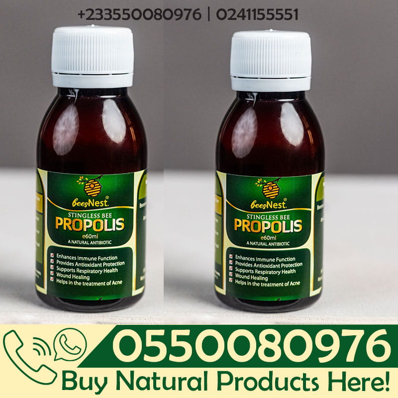 Stingless Bee Propolis Solution in Ghana