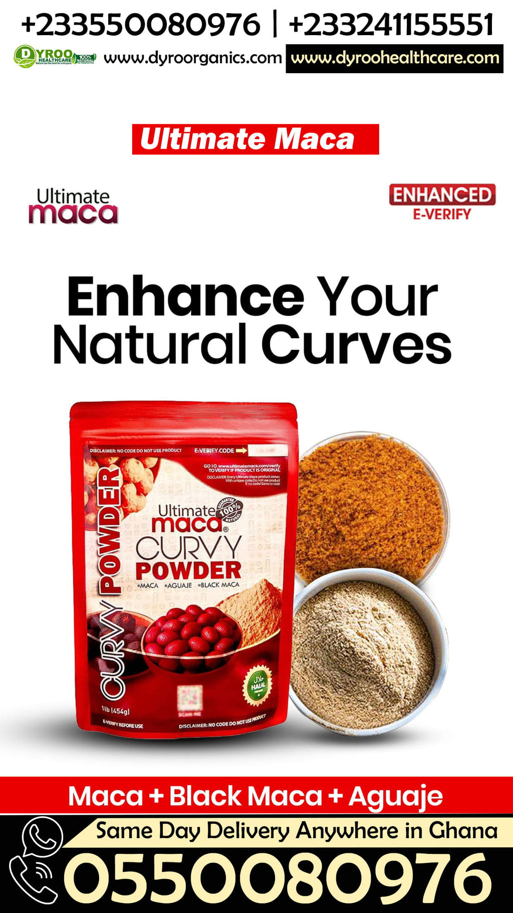 Ultimate Maca Powder in Accra