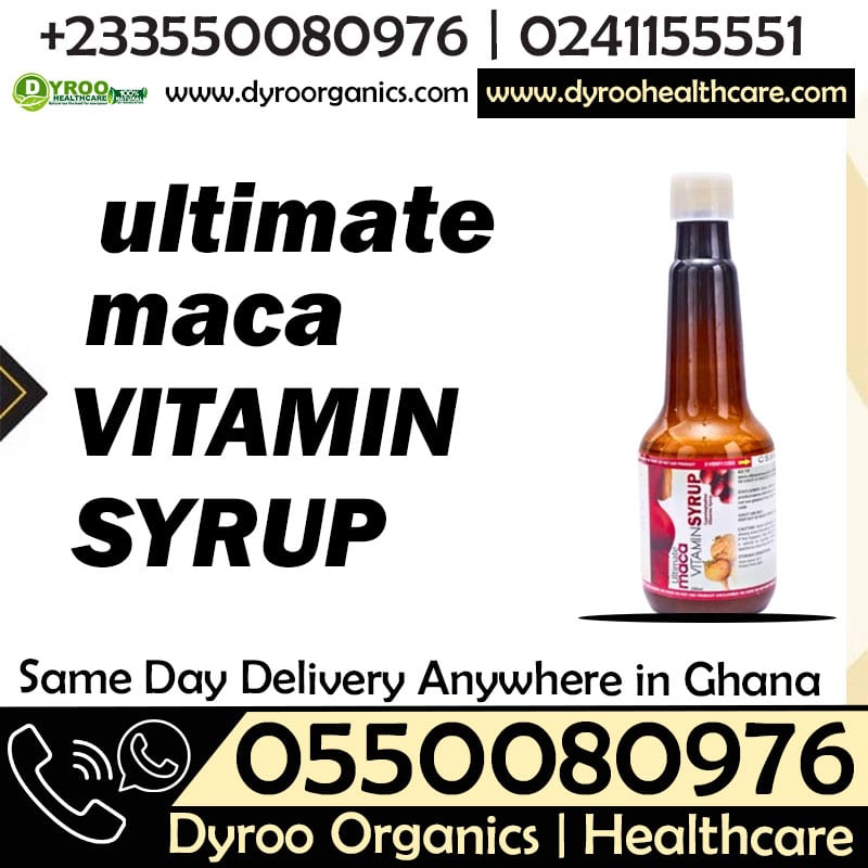 Ultimate Maca Vitamin Syrup in Tamale
