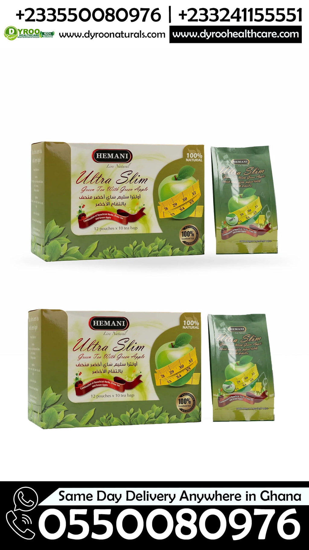 Ultra Slim Green Tea Accra