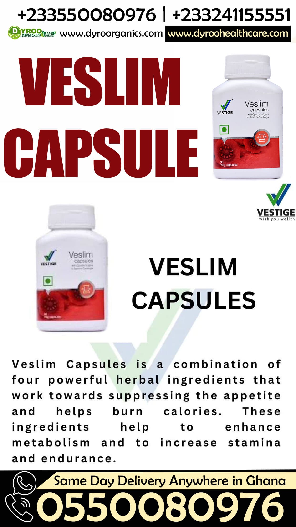 Veslim Capsules Kumasi