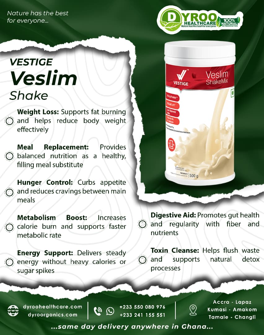 Veslim Shake Benefits