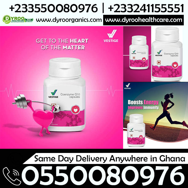 Vestige Coenzyme Q10 Capsules Accra
