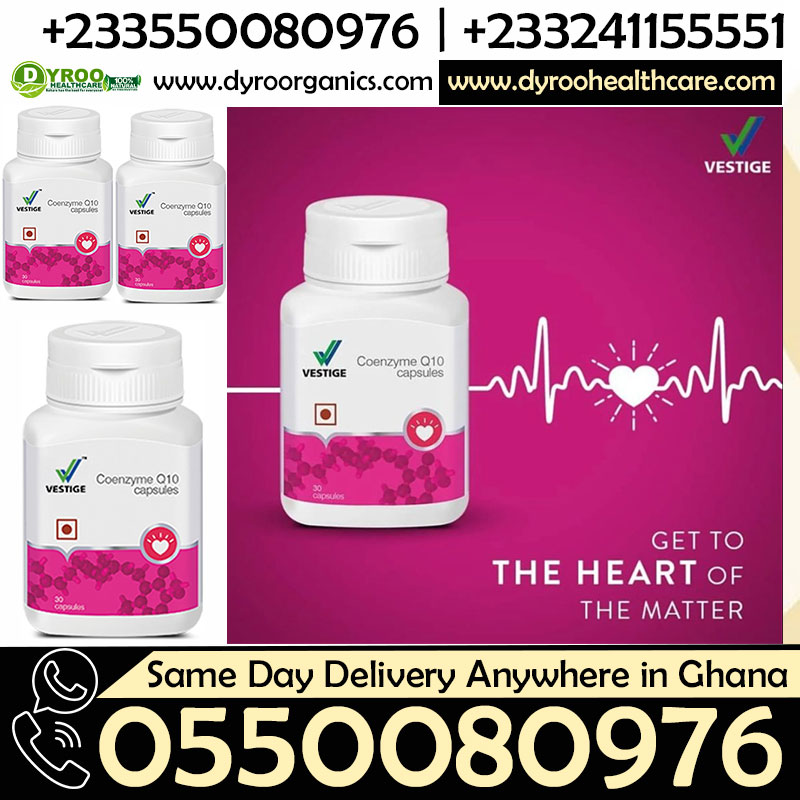 Vestige Coenzyme Q10 Capsules Kumasi