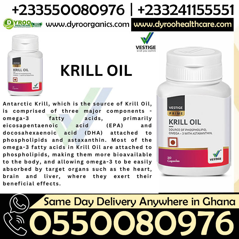 Vestige Krill Oil Capsules Accra