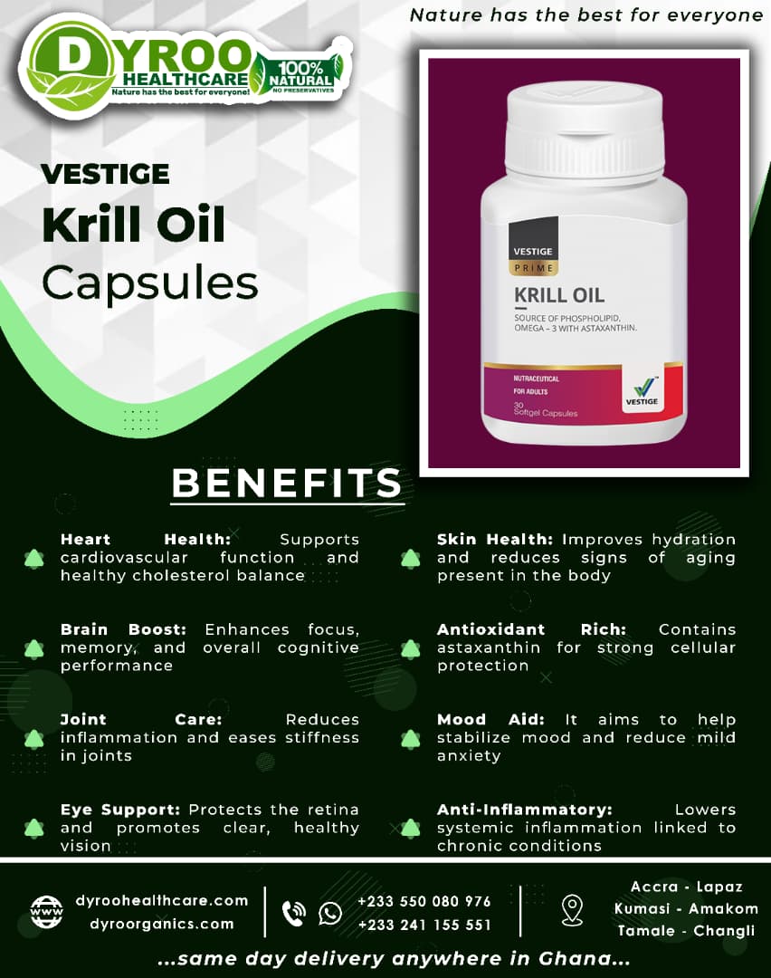 Vestige Krill Oil Capsules Benefits