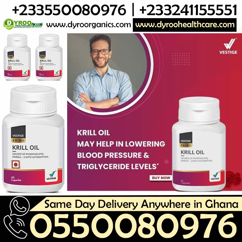 Vestige Krill Oil Capsules Kumasi